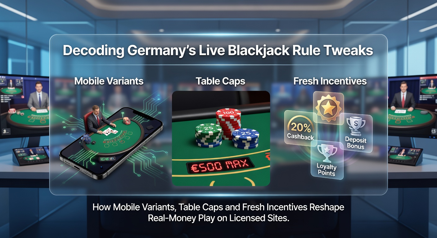 Live Blackjack Spiel auf mobilen Geräten mit deutschen Lizenzanforderungen und Tischlimits