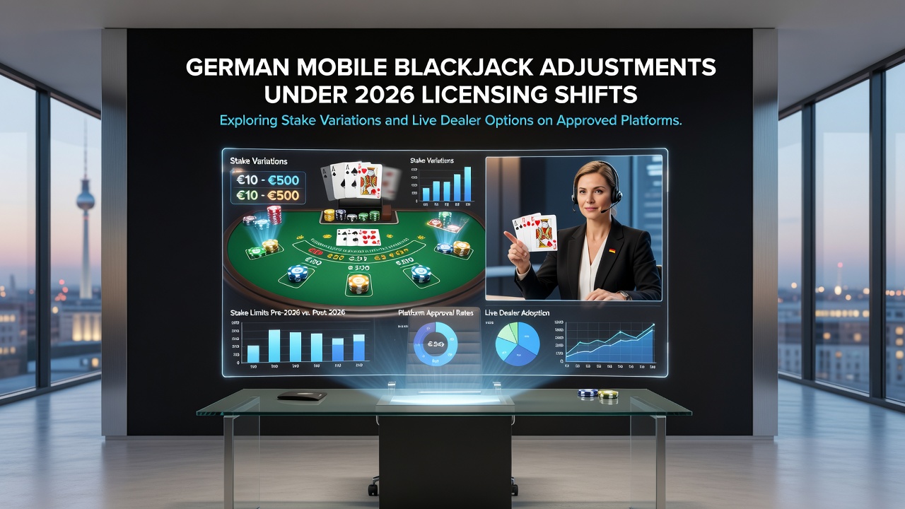 Mobile Blackjack Anpassungen unter 2026 Lizenzänderungen in Deutschland mit Stake-Variationen und Live Dealer Optionen