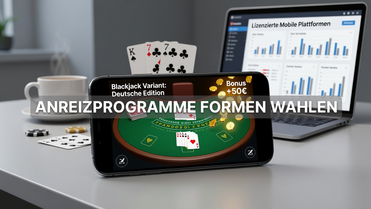 Anreizprogramme und Blackjack-Varianten auf deutschen Mobilplattformen